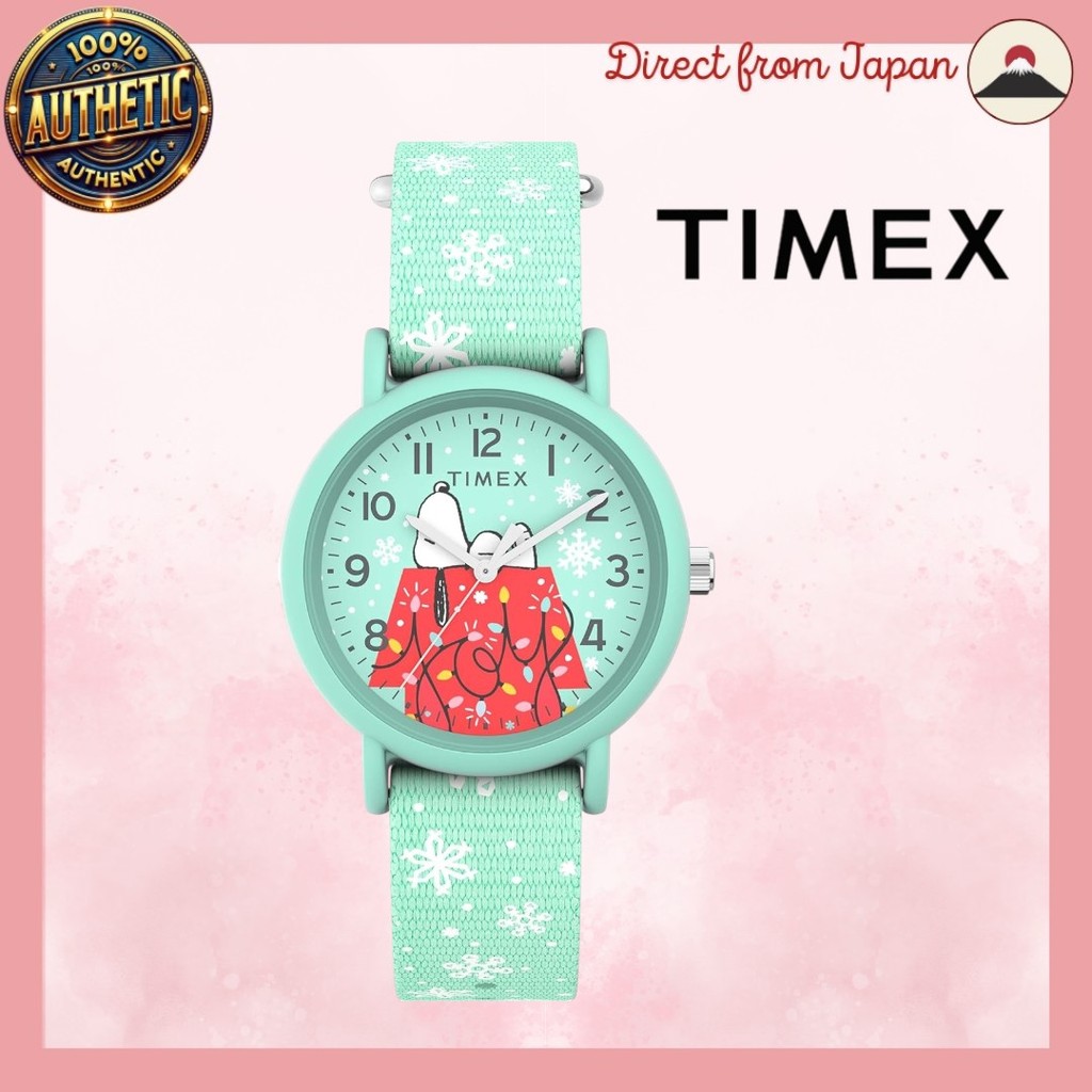 Timex Weekender TW2V07000 Peanuts Snoopy Orologio Quarzo