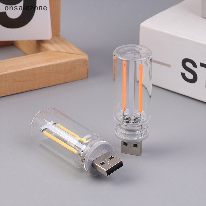 Ozth Retro USB LED Filament Touch Dimming หลอดไฟ 5V Retro LED Edison ...