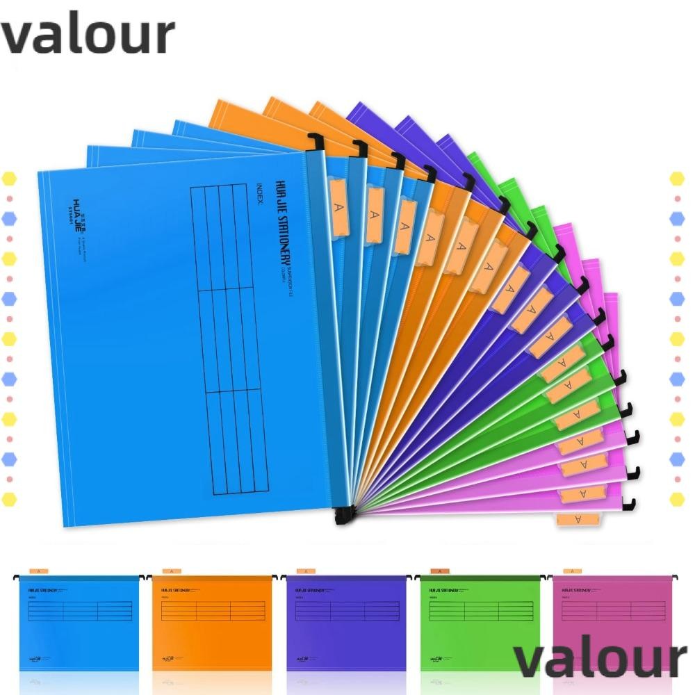 Valour A4 ไฟล์ช่วงล่าง, พร้อมตะขอ PVC A4 Quick Labor Folder, A4 สีแบบ ...