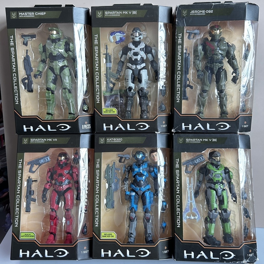Figurine Halo - Master Chief MK-6 - Modèle Animé D164 - Unlimited