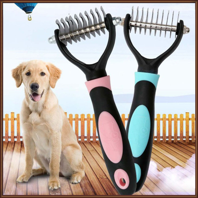 Jaz Pet Cat Dog Comb Open Knot Rake เครื่องมือกรูมมิ่งสัตว์เลี้ยง ...