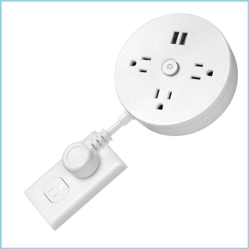 Ezr Power Panel 3AC Outlets Multi Port ไฟฟ้า Wall Socket Extension ...