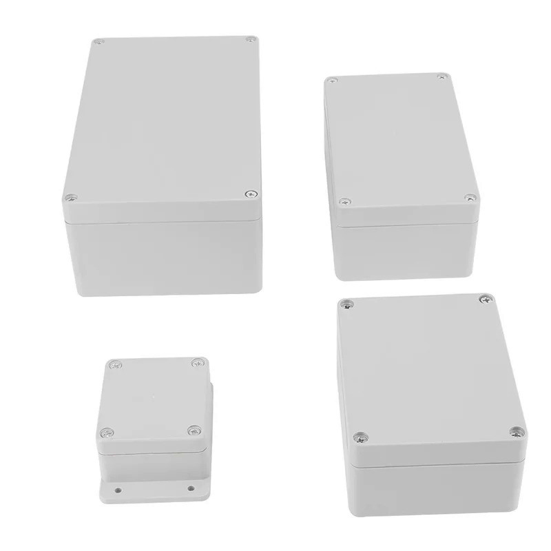 White Waterproof IP65 ABS Electrical Project Box Electronic Housing ...