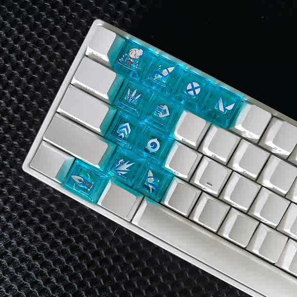 keycaps gmk keycap keycap valorant Fearless Contract Theme Transparent ...