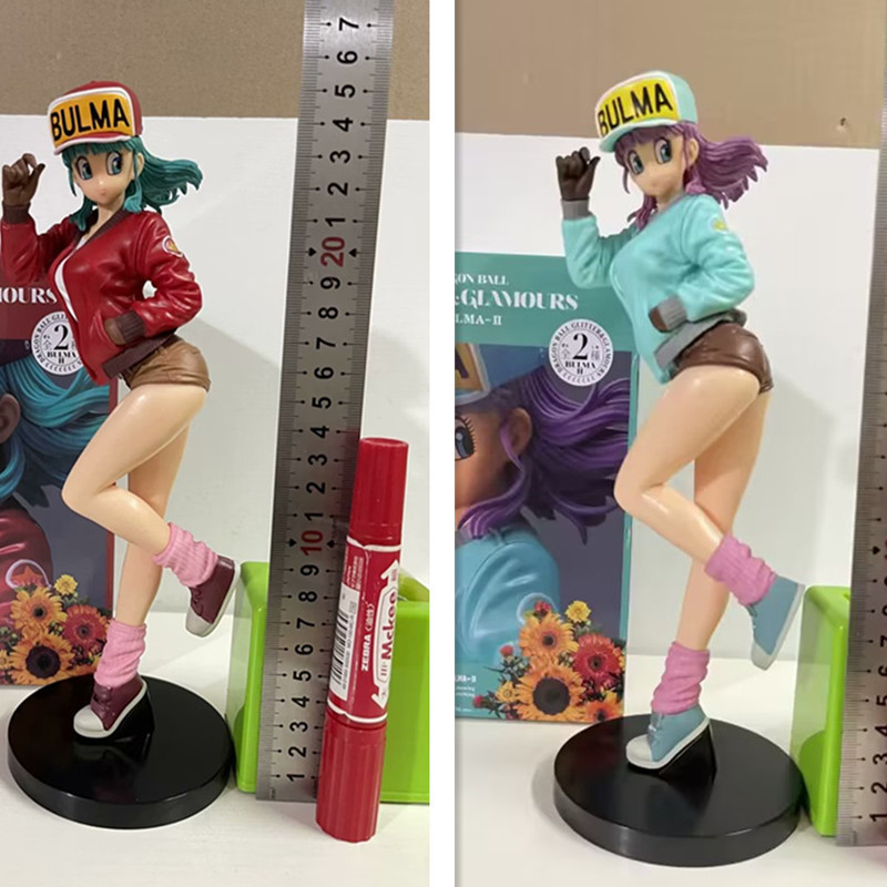 1yiv Dragon Ball อะนิเมะ Set Up Charm & Shining Bulma เสื้อผ้าลําลองรูป ...