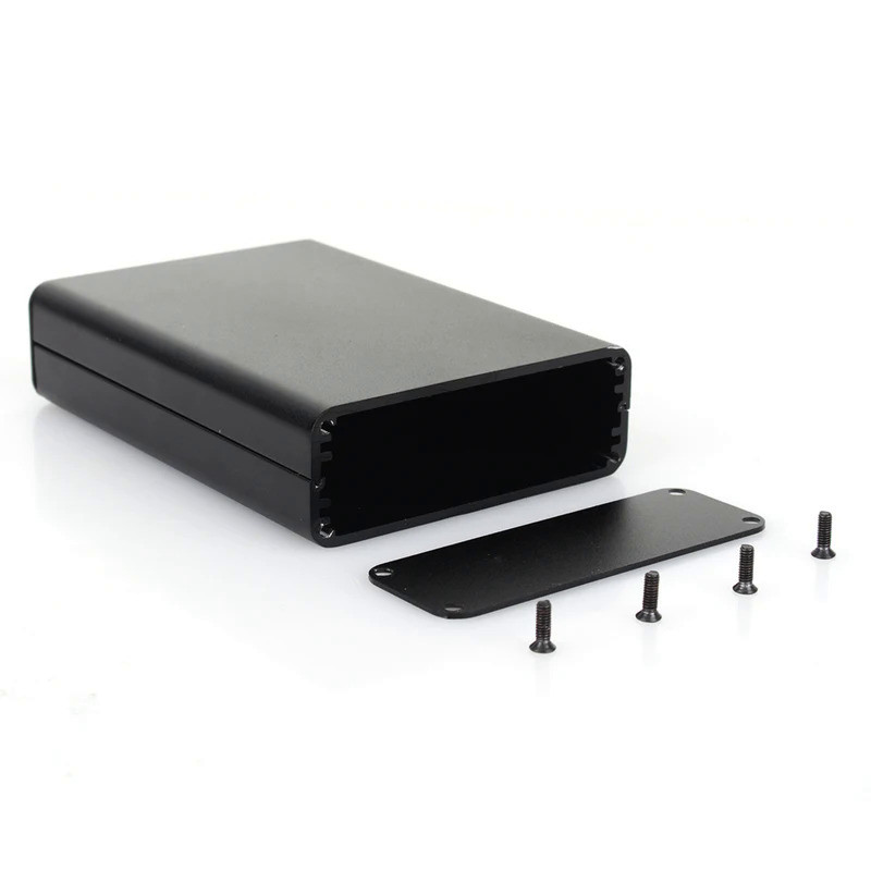 Aluminum PCB Instrument Box Enclosure Electronic Project Case DIY 100* ...