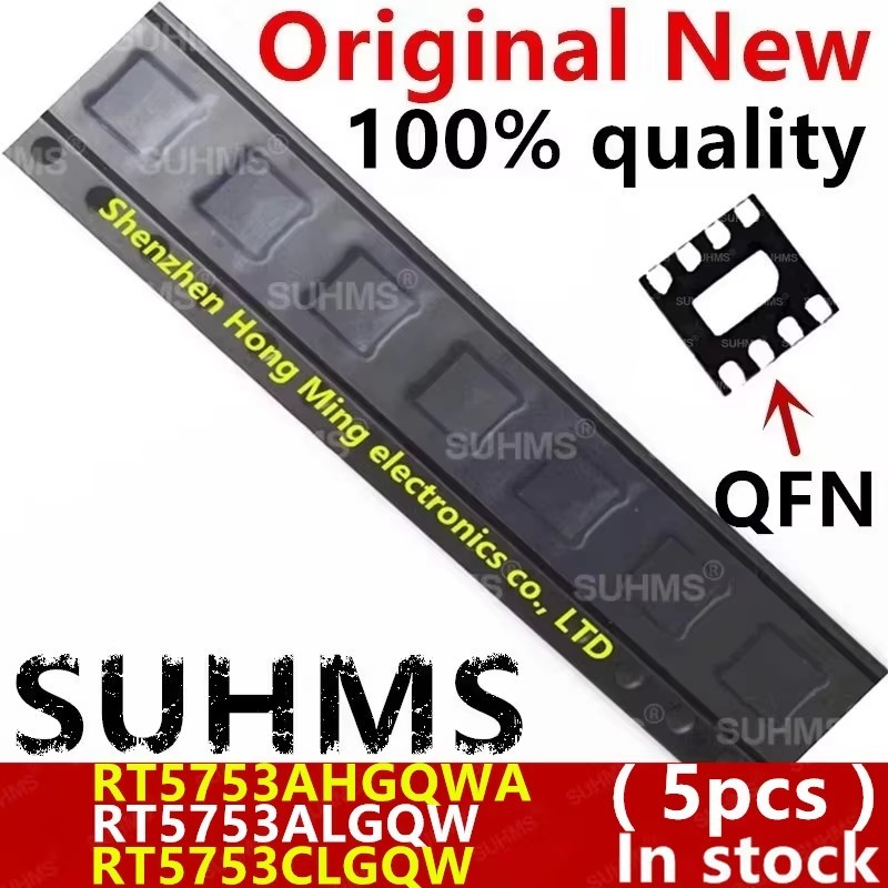 (5 ชิ้น) 100% ใหม่ RT5753AHGQWA RT5753AHGQW RT5753A 5KL 5K* RT5753ALGQW ...