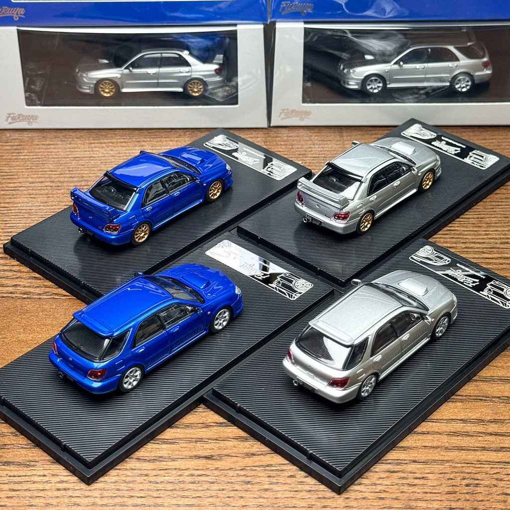 Furuya 1/64 Subaru Impreza WRX STi IX รถรุ่น Diecast รถของเล่นคอลเลกชัน ...