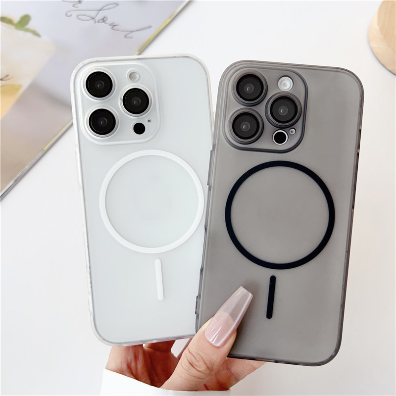 สําหรับ Apple iPhone 16 16E Plus Pro Max Matte ป้องกันลายนิ้วมือเคส TPU ...
