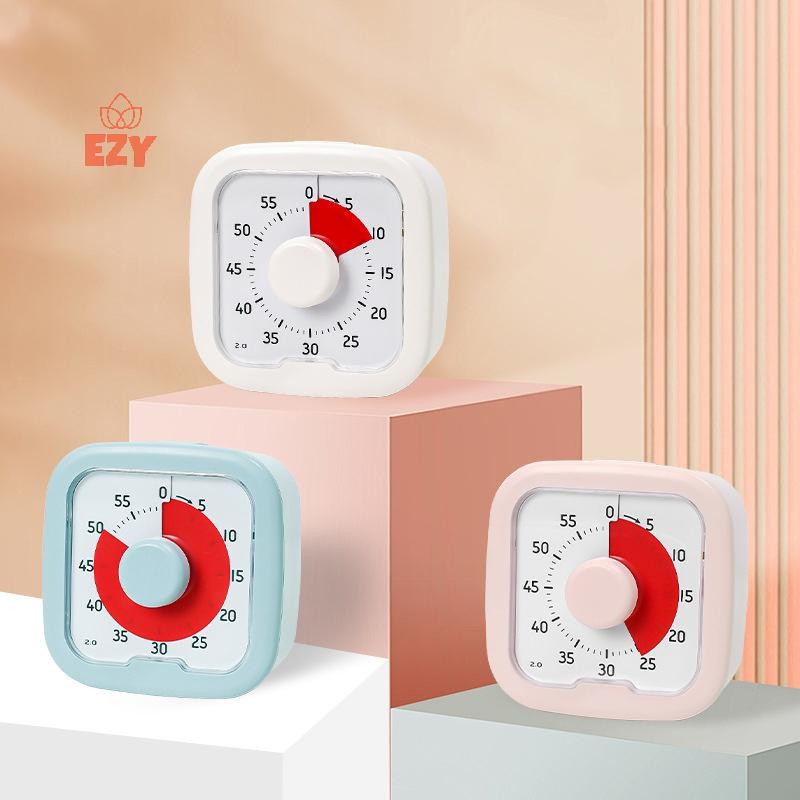 EZY 60 นาที Silent Visual Timer สำหรับจัดการเวลา การฝึกวินัยตนเอง และ ...