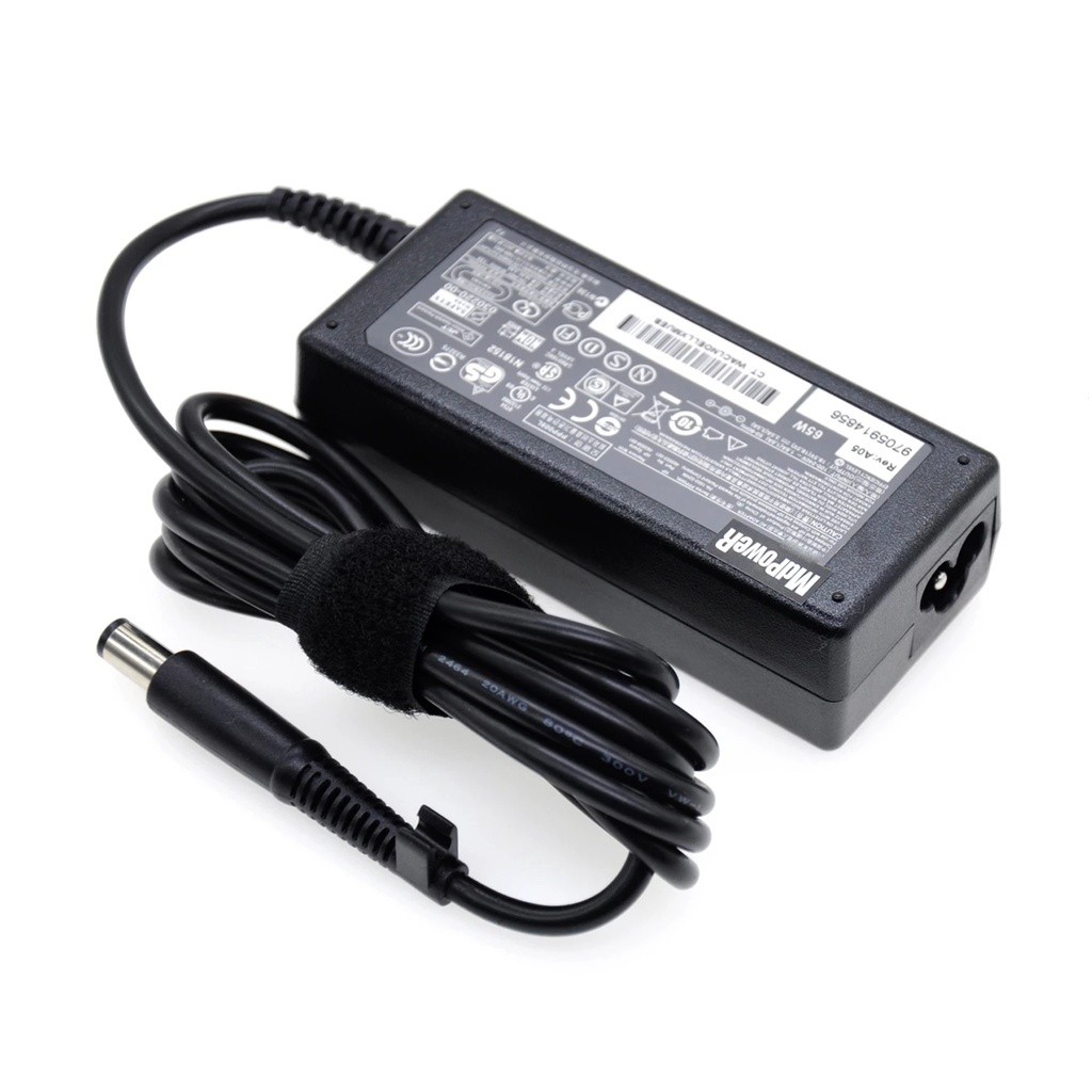 อะแดปเตอร์ชาร์จแล็ปท็อป HP ขนาด 65W 18.5v 3.5a สำหรับ HP n17908 HP N193 ...