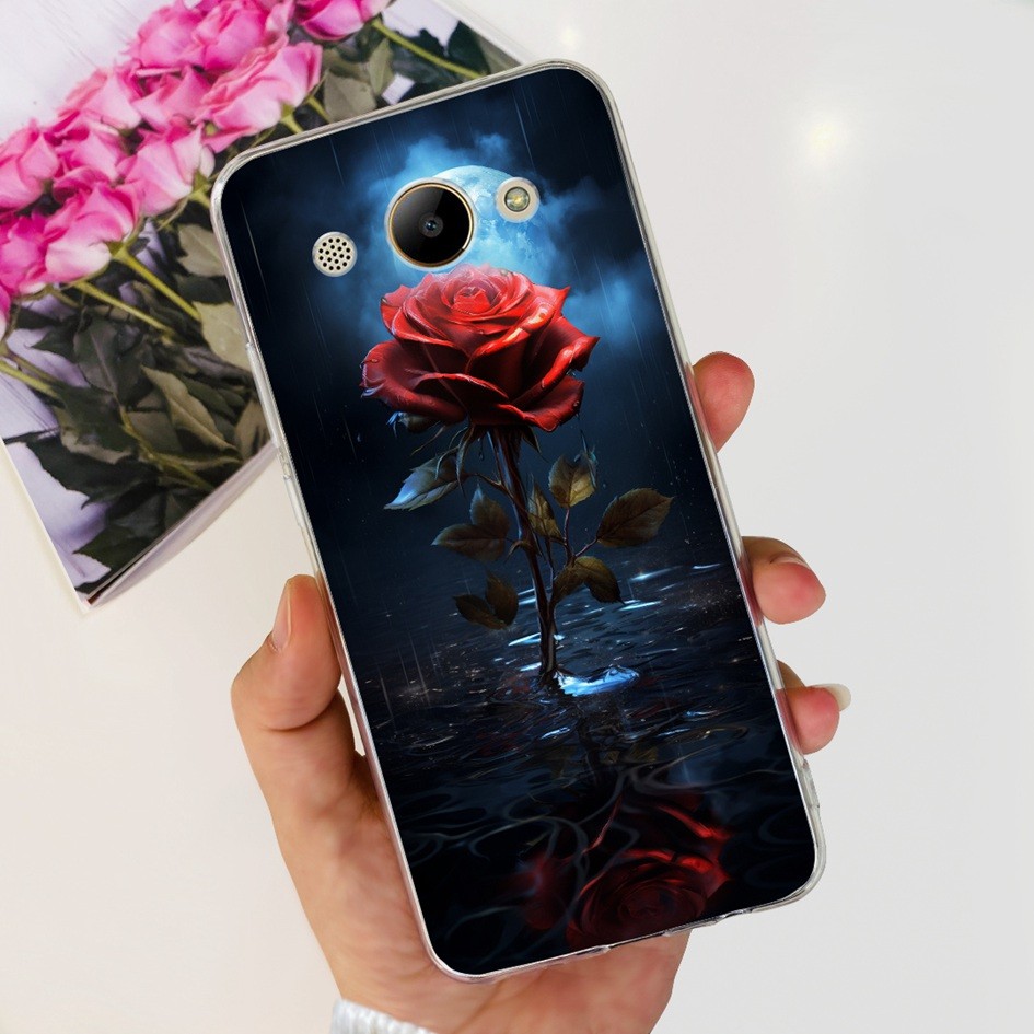 สําหรับ Huawei Y3 2017 กรณี Y3 2018 ฝาครอบ CRO-L22 CRO-L23 CAG-L02