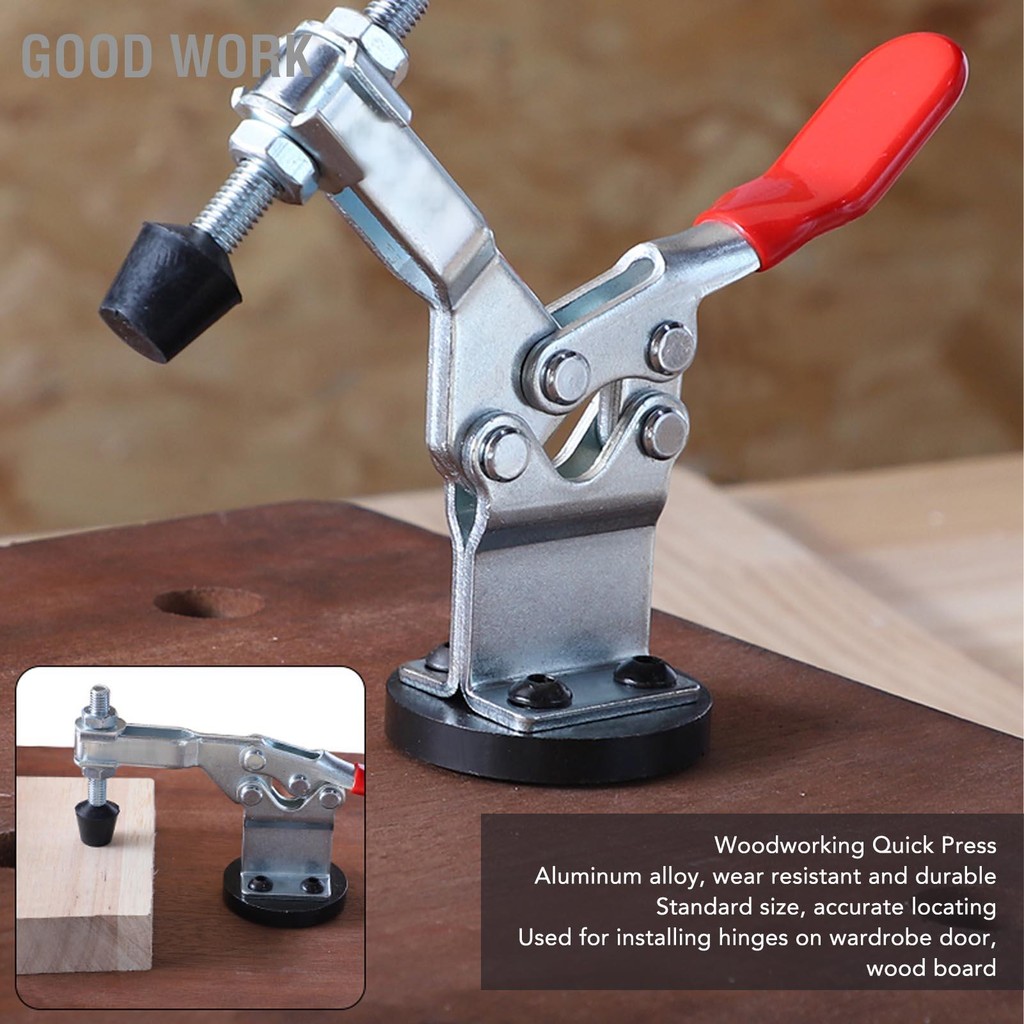 Good Work งานไม้ Press Quick Release Bench กด Toggle Clamp สำหรับการยึด ...