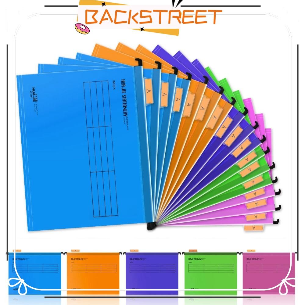 BACKSTAGE A4 Quick Labor Folder, A4 PVC A4 Suspension Files, with Hook ...