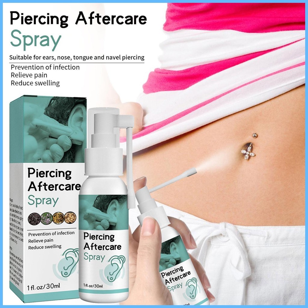 เจาะ Aftercare Pierced Ears Soothing Fine Mist Aftercare Fluid Piercing