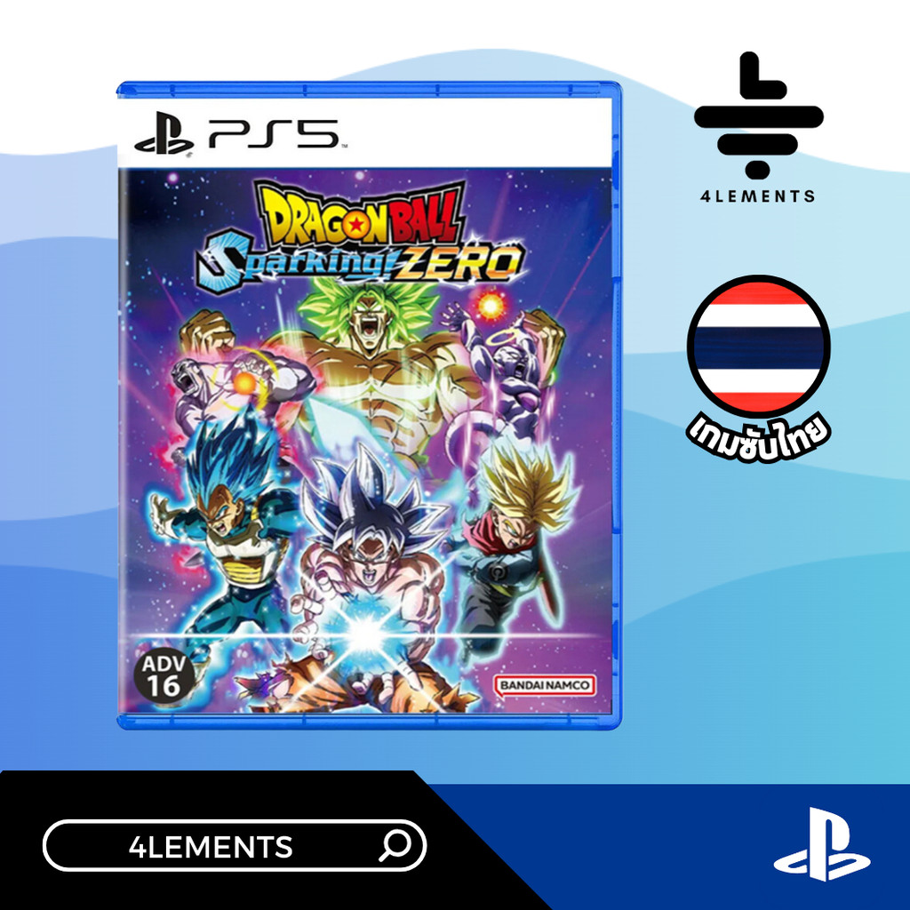 (พร้อมส่ง) PS5 DRAGON BALL SPARKING ZERO (TH/EN) (มือ1) Shopee Thailand