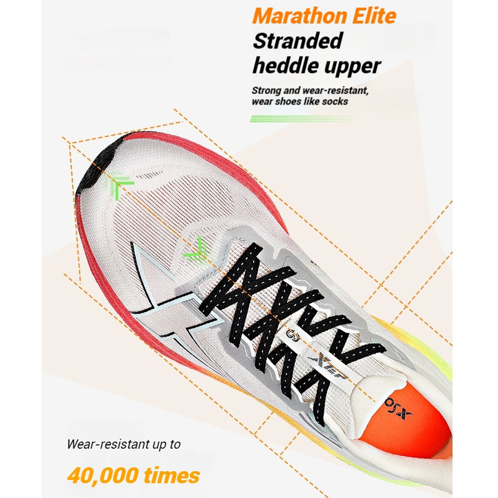 XTEP 2000KM 3.0 รองเท้าวิ่งผู้ชายสีใหม่ Rebound Support Professional Cushioning Shock Absorption ขนาดใหญ่ 39-47 — รองเท้ากีฬา แบรนด์ Xtep ของแท้ 100% เช็คราคาจาก Shopee Lazada thumbnail 5