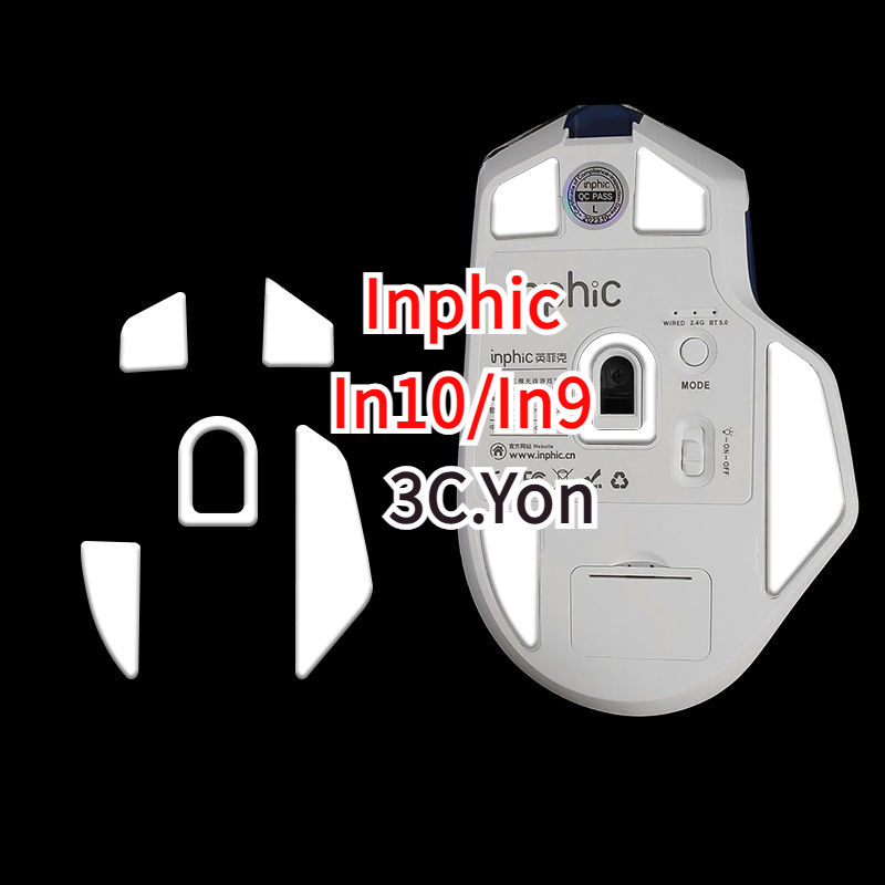 ตีนเมาส์ Inphic In10 In9 เมาส์สําหรับเล่นเกมไร้สาย PTFE ICE Skates ...