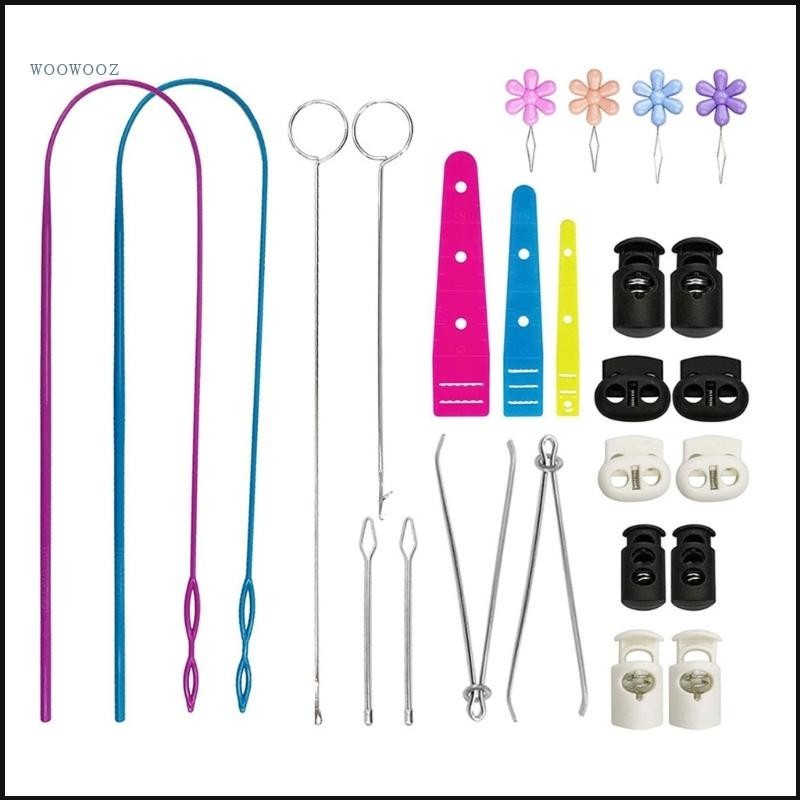 Wow ยาว Loop Turner เครื่องมือยืดหยุ่น Drawstring Threader เครื่องมือ ...