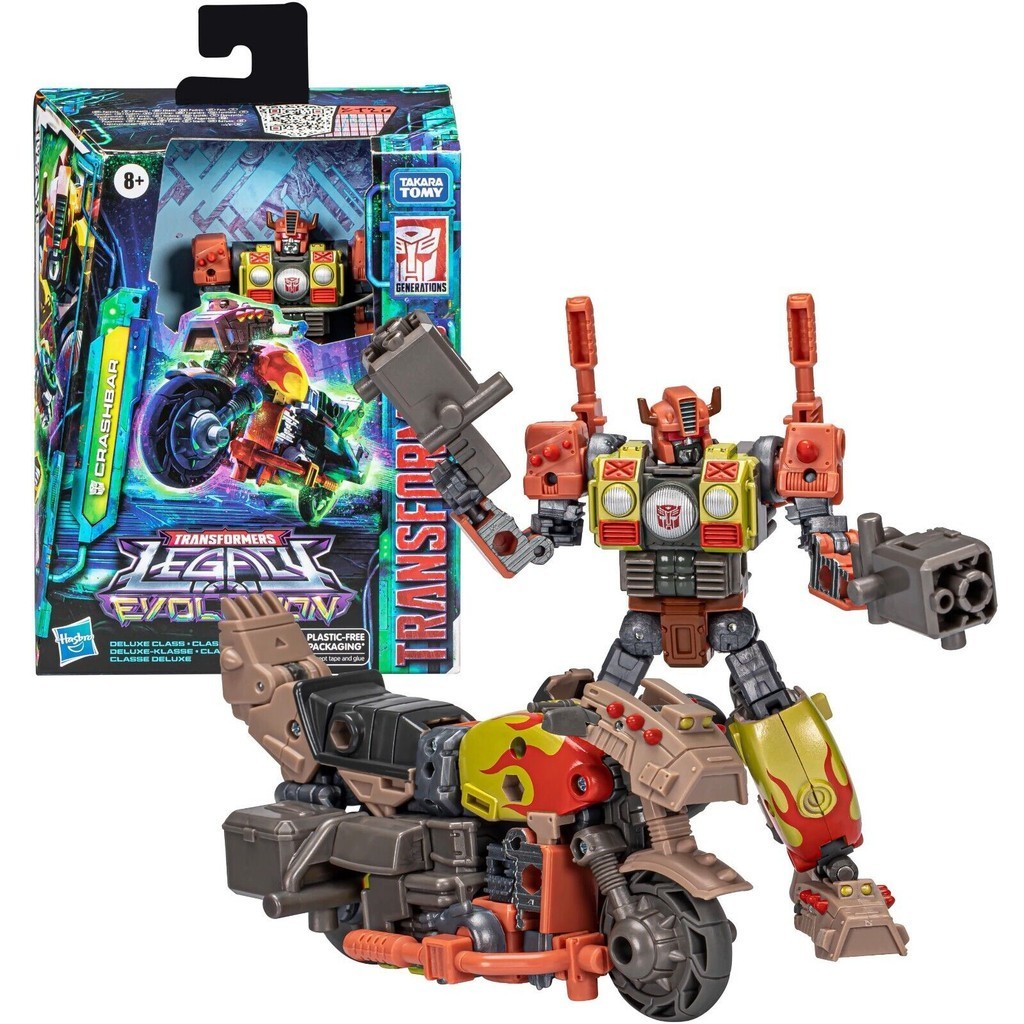 CRASHBAR TRANSFORMERS LEGACY Evolution Deluxe Junkion Hasbro 2023 New