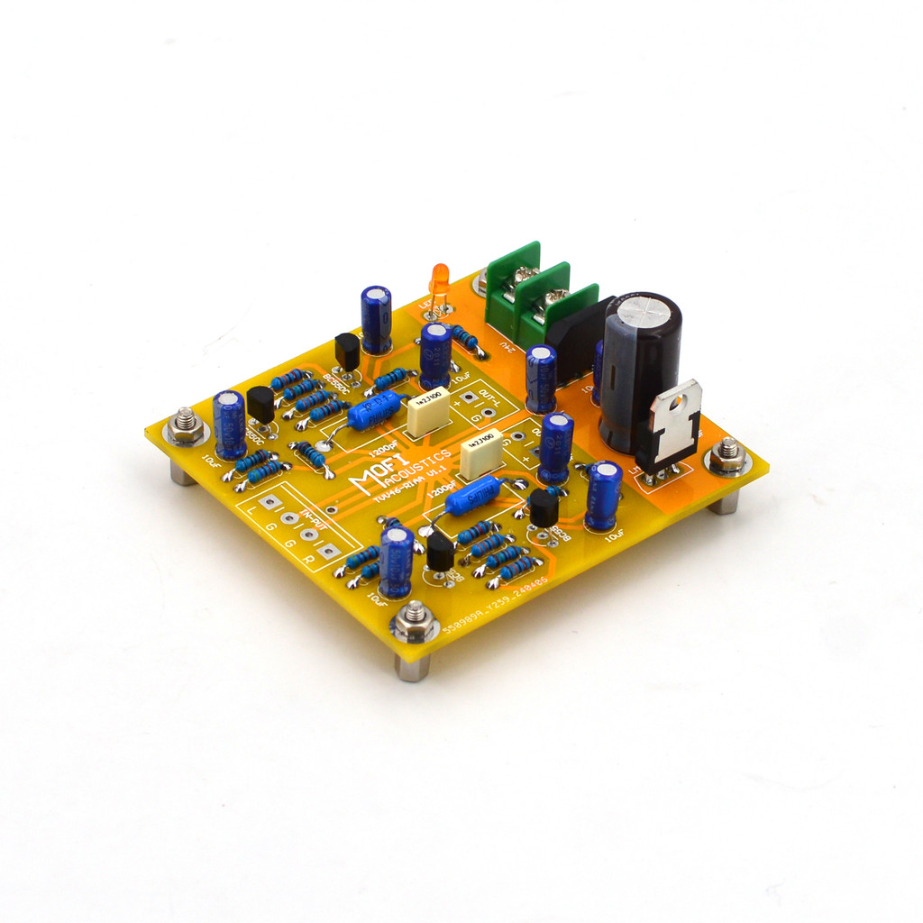 MOFI Dual TVV46-Fully Discrete Phono Amplifier(MM) RIAA-DIY Kit ...