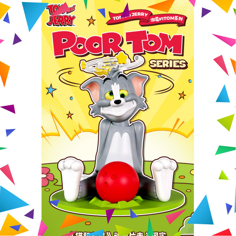 52TOYS Cat and Mouse TOM และ JERRY Bad TOM กล่องปริศนาที่สามารถเคลื่อน ...