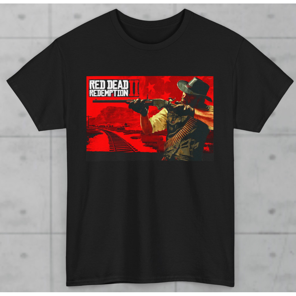 ใหม่ เสื้อยืด Red Dead Redemption 2 Arthur Morgan Cadeau | Shopee Thailand