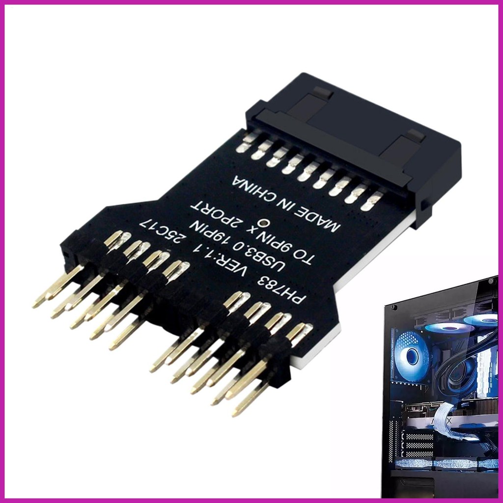 19 Pin USB 3.0 Header 19 Pin USB 3.0 เมนบอร์ดคู่ 9 Pin USB 2.0 อินเทอร ...