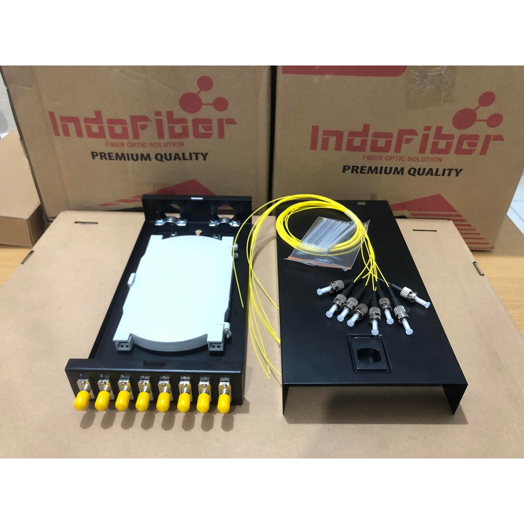 8 core ST เตารีด Singlemode Rosette / Fiberoptic Rosette / OTB mini ST ...