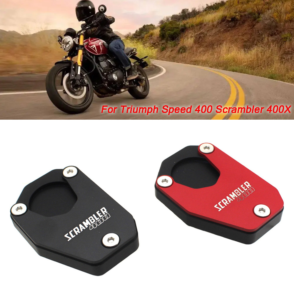 Porta Targa E Fanale LED Per Triumph Speed 400 E Scrambler 400X 2024 – Staffa Corta Con Luci Posteriori, Kit Modifica