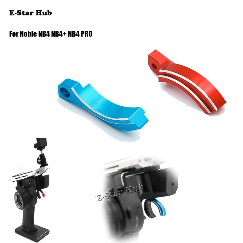 คันเร่งไกเบรกหัวเข็มขัดแขนก้านเบรกสำหรับโนเบิล NB4 NB4 NB4 Pro RC รถส่ง ...