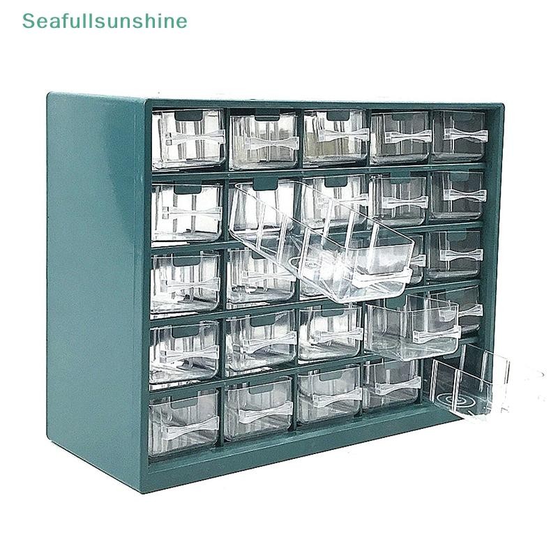 Seaf> 25 Multi-grid Drawer Parts Box Wall-mounted Screw Classification ...