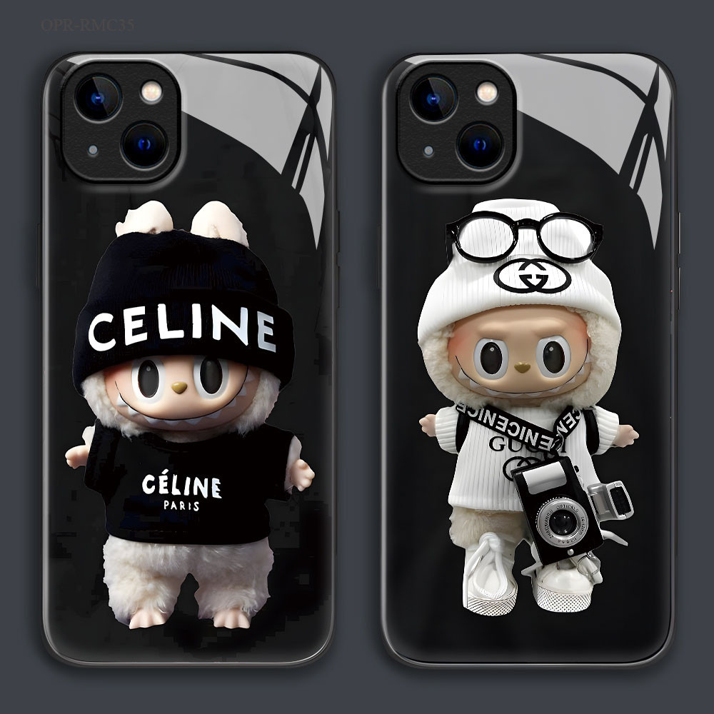 Realme 8 7 C35 C2 Pro 5g เคสเรียวมี Glass Labubu Case Shopee Thailand 