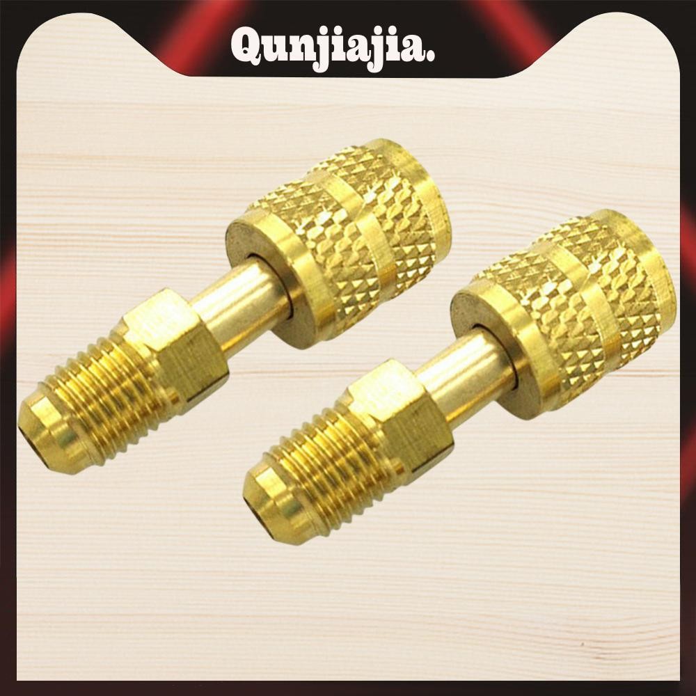 2 ชิ้น AC Refrigerant อะแดปเตอร์ 5/16 SAE Quick Coupler สําหรับ R410 ...