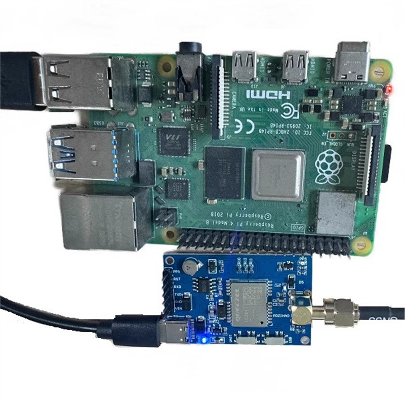 Raspberry Pie LINUX System Dual Band RTK Module ความแม่นยําสูง GNSS ...