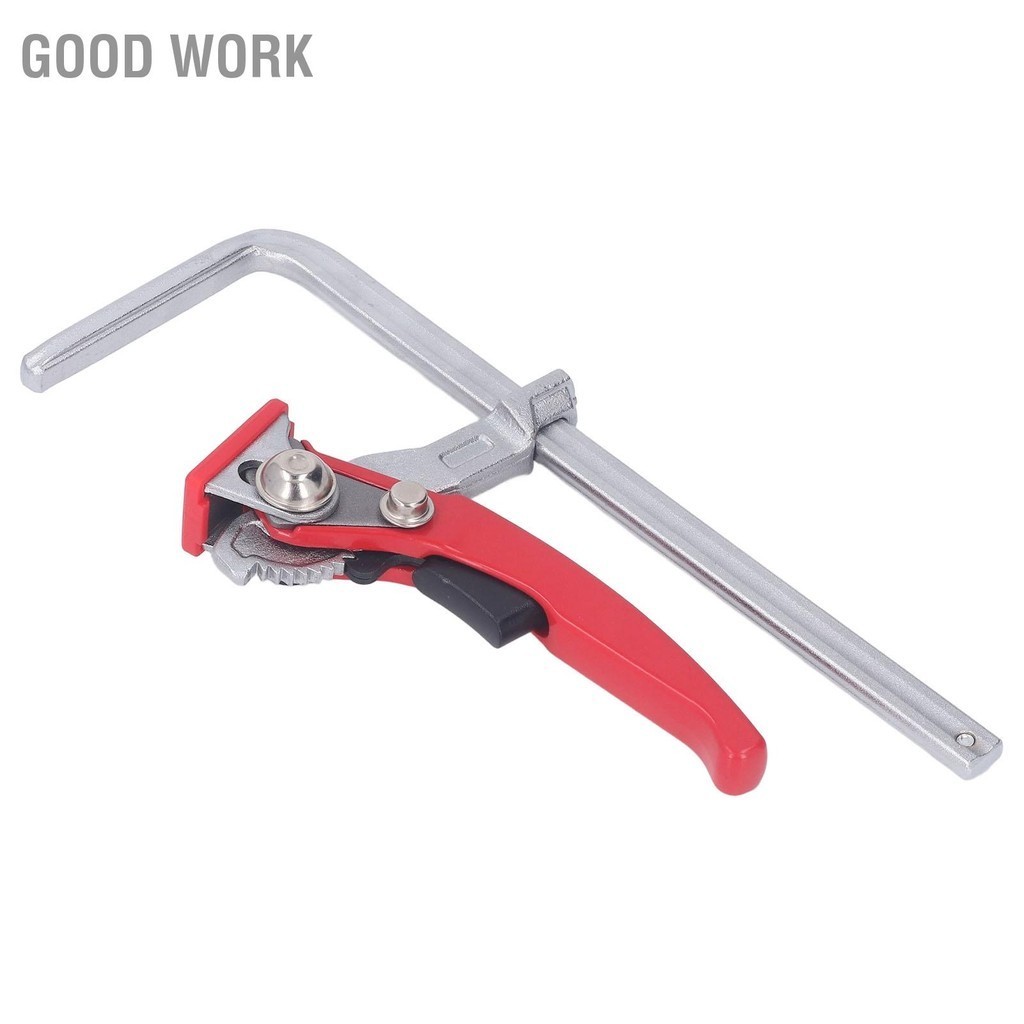 Good Work Quick Ratchet Guide Rail Clamp โลหะผสมเหล็กวงล้อสำหรับงานไม้ ...