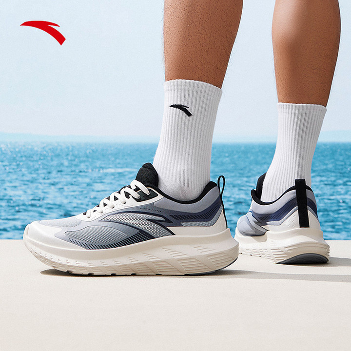 ANTA รองเท้าวิ่งสำหรับผู้ชาย รองเท้าวิ่งบนถนนน้ำหนักเบาทนทานใส่สบายนุ่มอเนกประสงค์ 912435511 — รองเท้ากีฬา แบรนด์ Anta ของแท้ 100% เช็คราคาจาก Shopee Lazada thumbnail 6