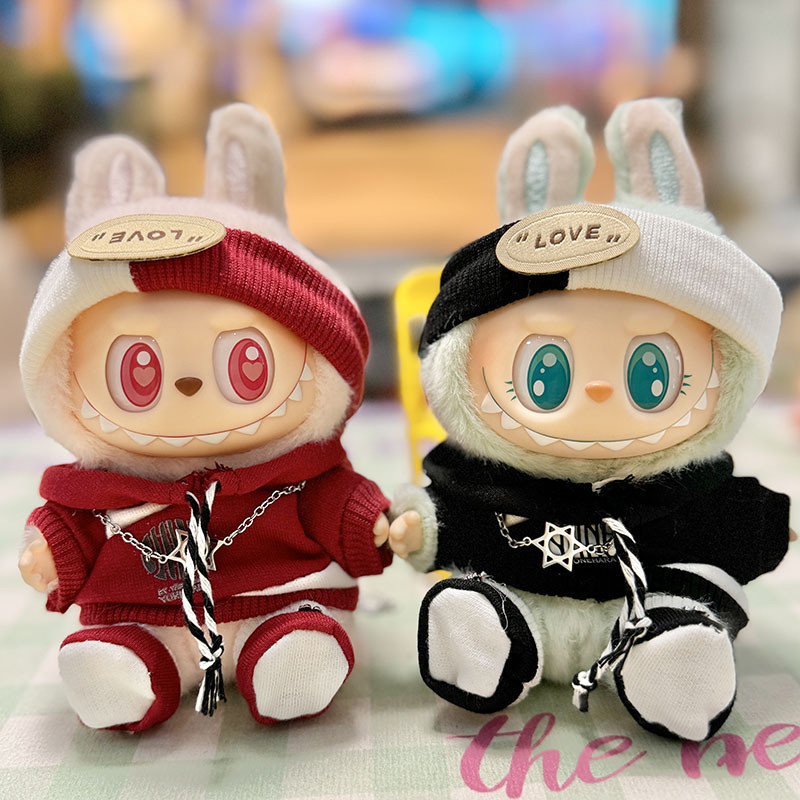 [จัดส่งทันที] ชุด labubu v2 💕 ชุดลาบูบู v2, สุดเท่ ชุดบู้ v2(เสื้อผ้า ...