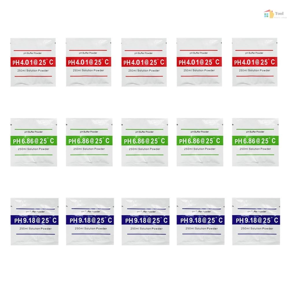Ph Meter Calibration Point Type 3 PH Cushioning Powder Set การวัด PH ...
