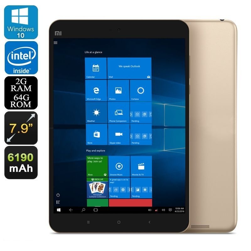 (Windows 10 แท็บเล็ต/แล็ปท็อปขนาดเล็ก) แท็บเล็ต Mi Pad 2 รองรับคลาส ...
