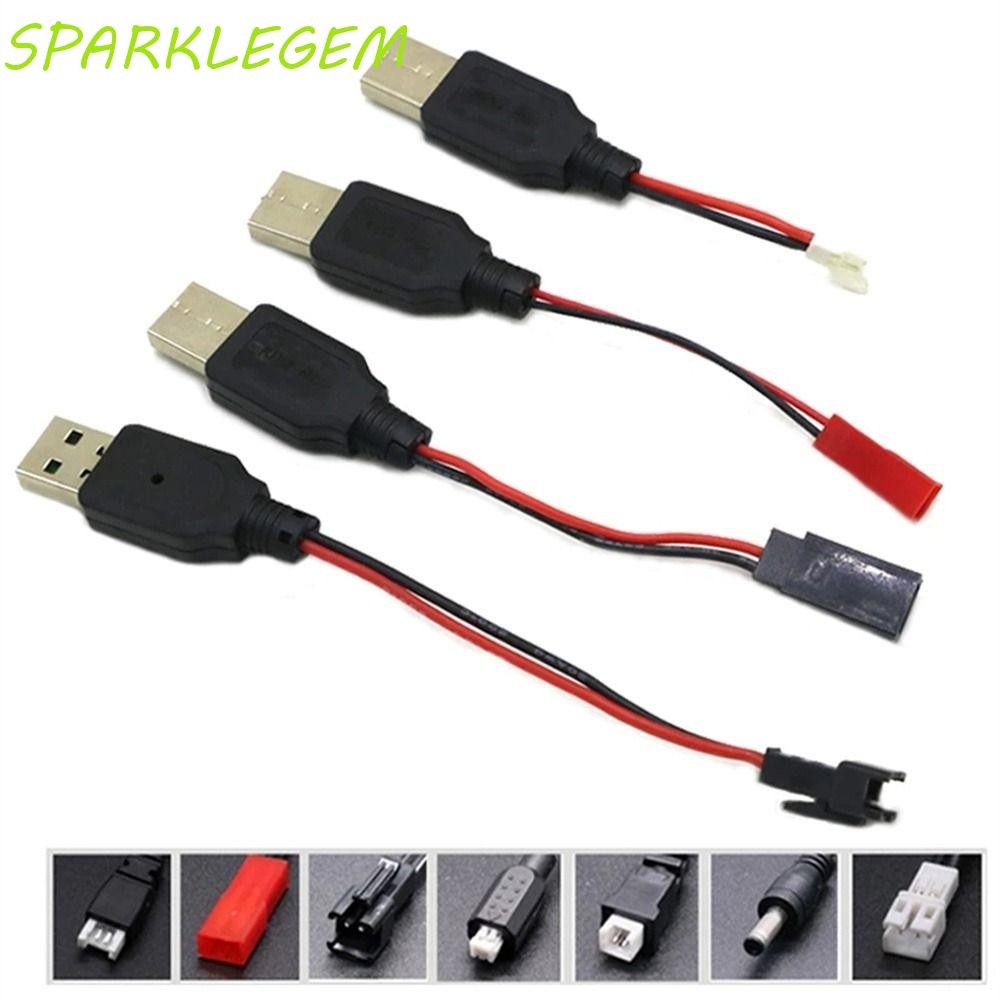 Sparklegem RC USB ชาร์จ 3.7V แบตเตอรี่ลิเธียมติดตั้งแบตเตอรี่สายชาร์จ ...