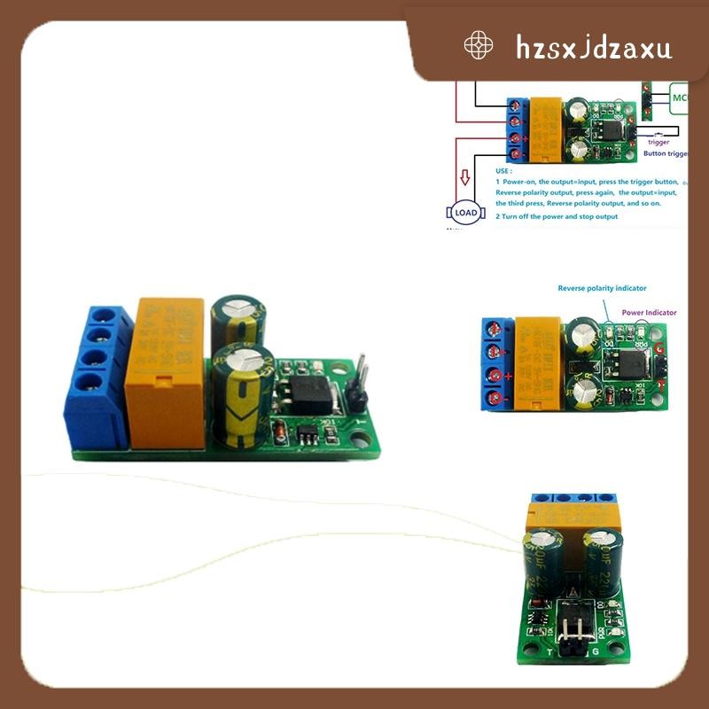 YYB 5 12V 24V Motor Forward Reverse Control Board Two Relay Delay Timing Cycle Module, 30A 12V 24V DC DC Motor Forward Reverse Control Board Low Level, Controls - Canada