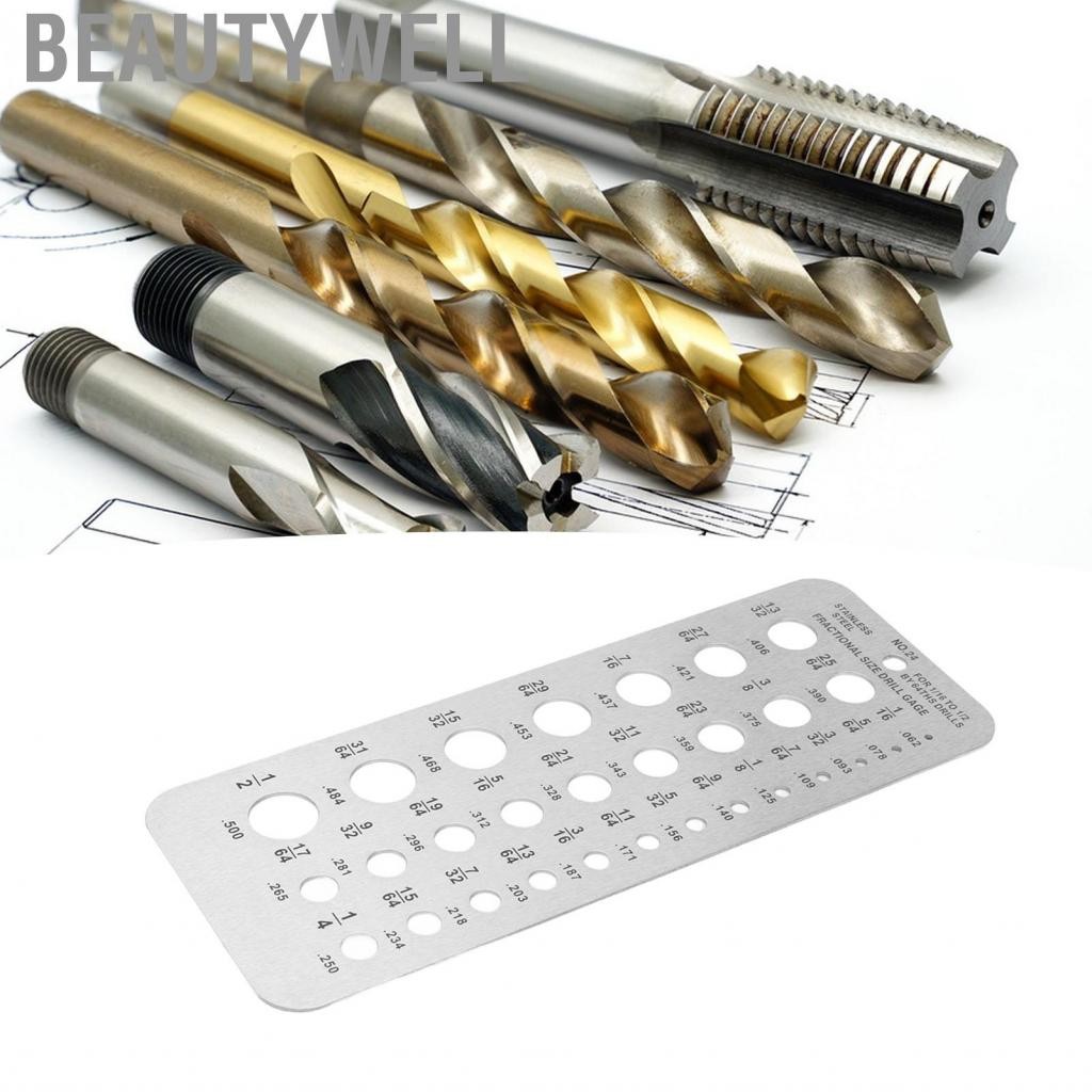 Beautywell Gauges Bitewell-th Stainless Steel Gauges Bit Gauge Metric ...