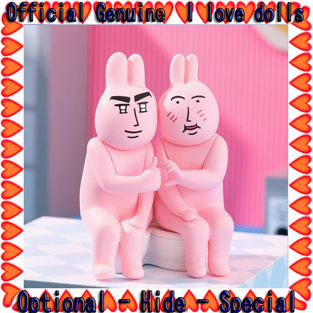 Pink Rabbit Series My Friend [ของแท้] ตุ๊กตาฟิกเกอร์น่ารัก | Shopee ...