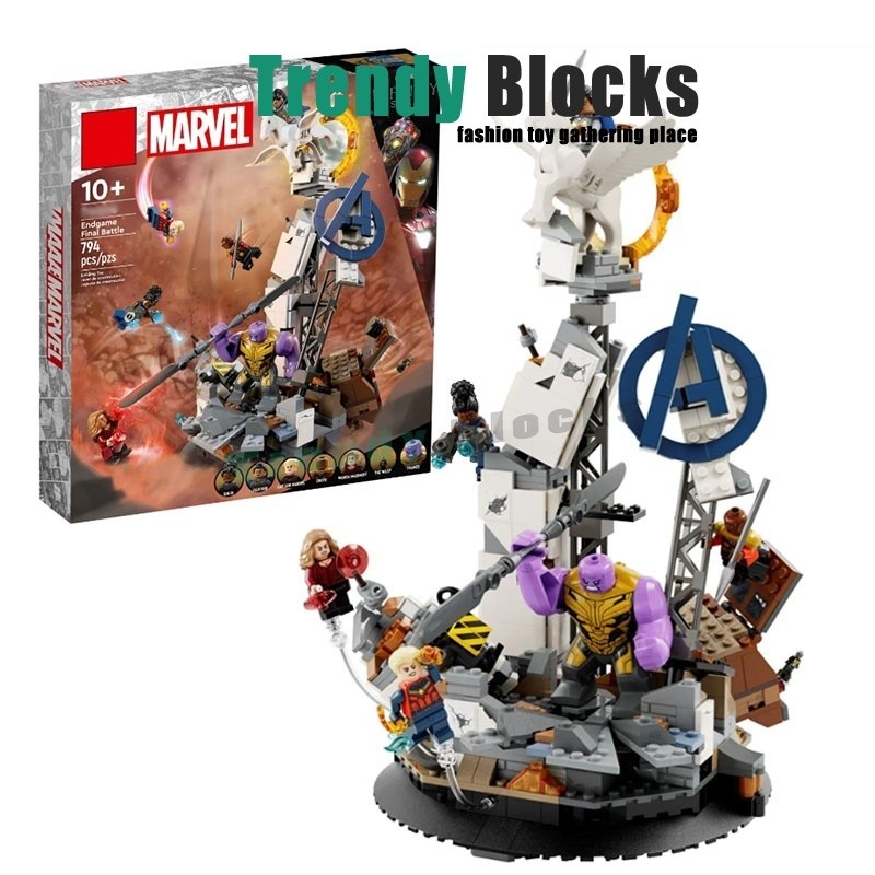 Marvel Series Endgame Final Battle 76266 Superhero Building Block รุ่น ...
