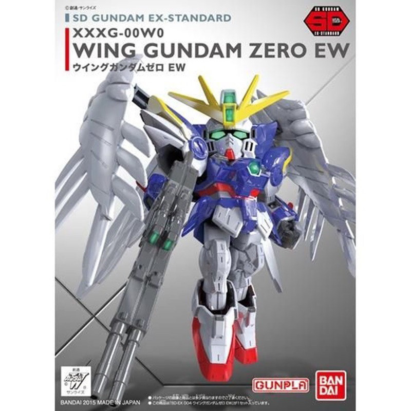 Jual BANDAI Plamo SD Gundam Ex-Standard Wing Gundam Zero EW 004 di