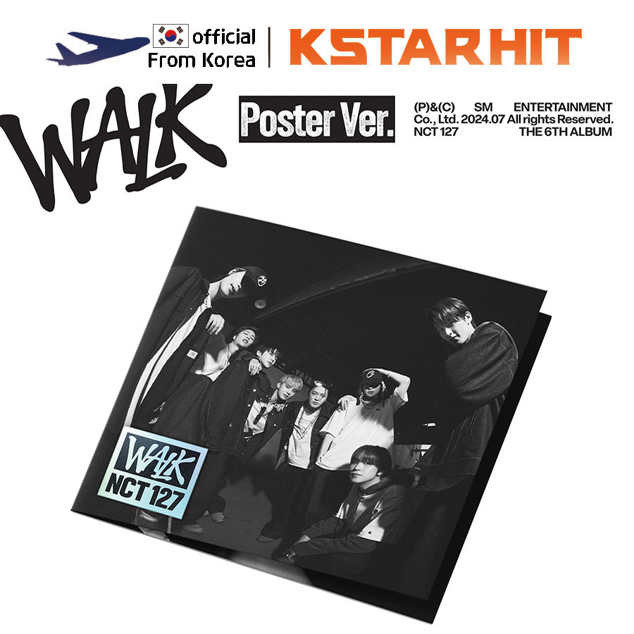 (Poster Ver.) NCT 127 - WALK (6th full album) | Shopee Thailand