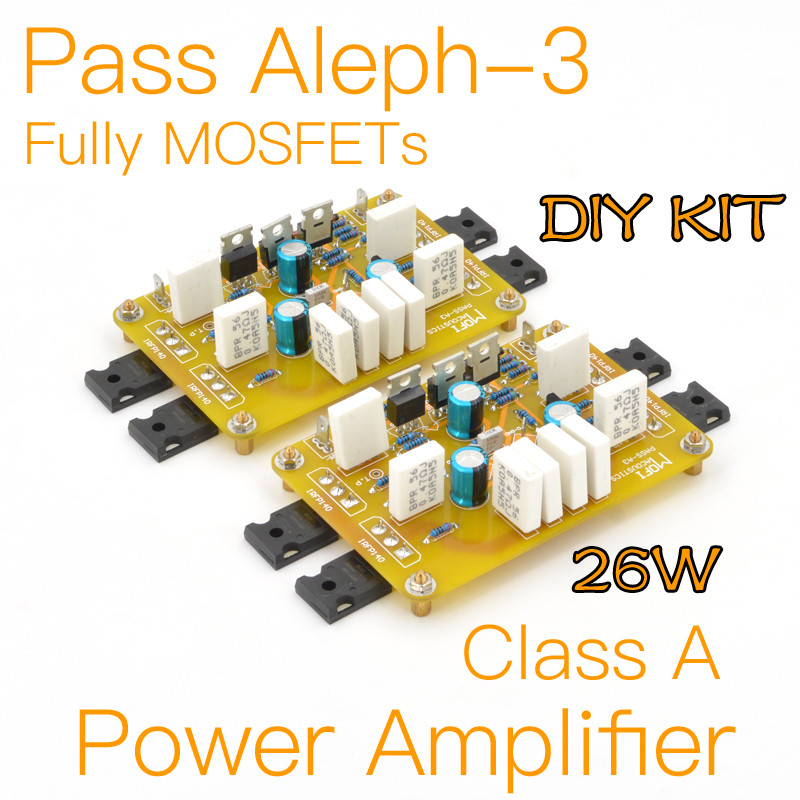 MOFI-Pass Aleph-3 Fully MOSFETs Class A Power Amplifier DIY KIT ...