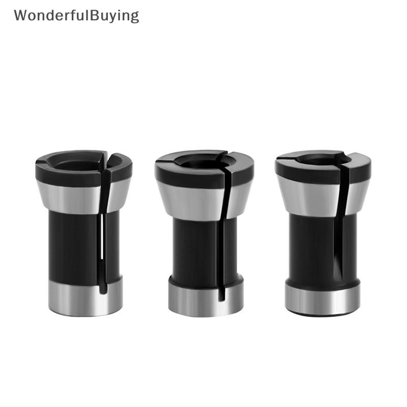 WBTH 2/3 ชิ้นความแม่นยําสูง Trimmer Collet Adapter Router Bit Collet ...