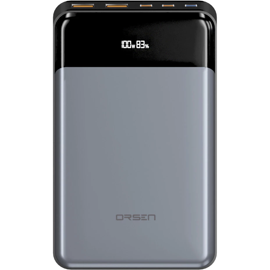 Eloop E65 แบตสำรอง 40000mAh ชาร์จเร็ว PD 100W Type C Super Charge Power Bank ของแท้